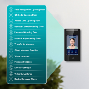 LEELEN 7 Inches Touch Screen Visual <strong>Intercom</strong> Dual Camera Remote Control Ip <strong>Intercom</strong> with Face Recognition <strong>Intercom</strong> <strong>System</strong> - Product Image 4