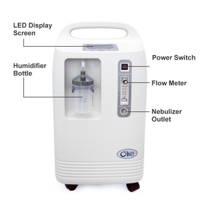 רכז חמצן רפואי זית 5l עם מכונת חמצן <span class=keywords><strong>Bipap</strong></span> מאוורור עבור דום נשימה בשינה וטיפול בחמצן ביתי