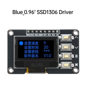 Neues Produkt 0,96 Zoll OLED IIC Weiß/Blau 12864 OLED-Display mit 4x4-Taste I2C SSD1306 SSD1315 LCD-Bildschirm platine für Ardu - Product Image 5