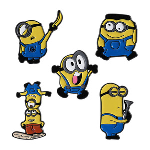 Tùy Chỉnh Dễ Thương Cho Tay sai Kim Loại Nhân Vật Hoạt Hình Phù Hiệu Hiện Đại Mềm Men & In Ấn Ve Áo Pins Cho Trang Trí Nội Thất Hoặc Quà Tặng - Product Image 1