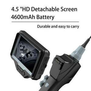 Portable CMOS <strong>Sensor</strong> Endoscope with Two-Way Articulation 1.0 Mt Cable Length 4.5 Inch Display Snake Inspection Video <strong>Camera</strong> - Product Image 3