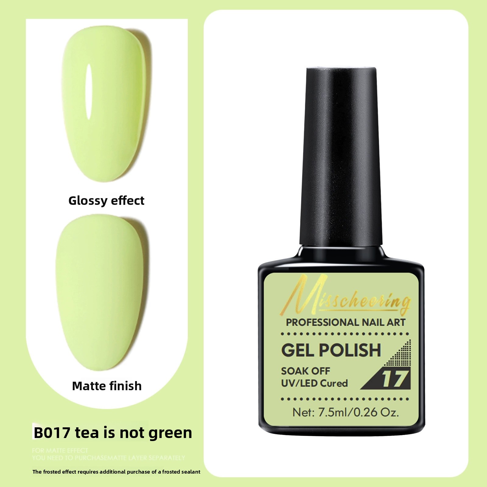 B017 mustard green