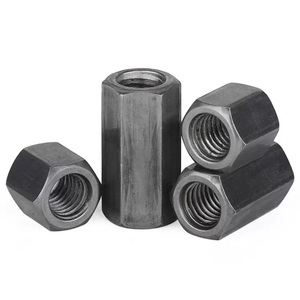 <strong>M3</strong> M6 M8 M12 3/8 Steel Zinc-plated Long Nuts DIN 6334 Extended Hexagon and Round <strong>Coupling</strong> Nuts - Product Image 5