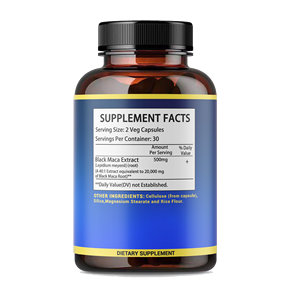 Suplemen stok OEM untuk pria 60 Kapsul | Meningkatkan hati sehat dengan Maca kapsul - Product Image 5