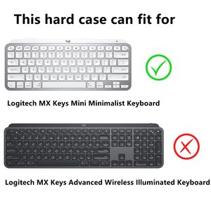 Жесткий чехол для клавиатуры MX Keys Mini минималистичный чехол для беспроводной клавиатуры - Product Image 2