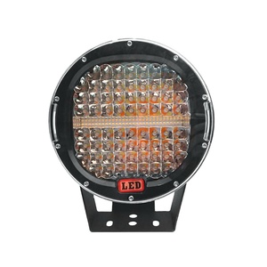 New 9 Inch 9'' High Power Brightness 384W Round Working Light Dual Color 9inch <strong>LED</strong> Driving Light - Product Image 2