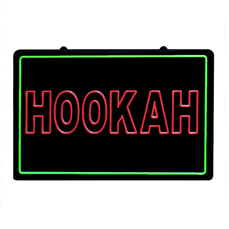 Letrero de neón HOOKAH