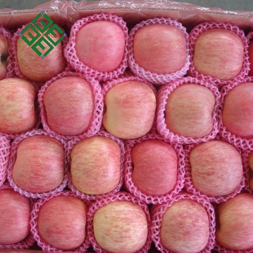 يانتاى الفواكه الطازجة الأحمر اللذيذة تفاح فوجي