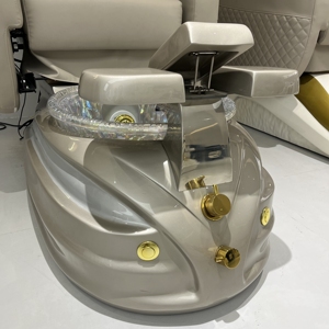 Eleganter Ganzkörper <span class=keywords><strong>massage</strong></span> Pediküre Stuhl Kompakte Größe mit Abfluss pumpe für Nail Shop - Product Image 3