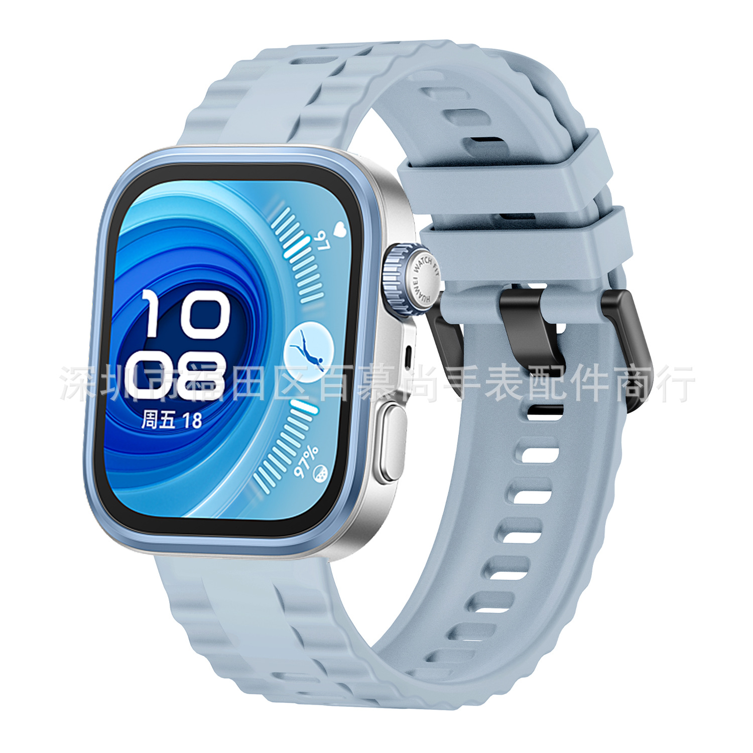 Official light blue - black buckle