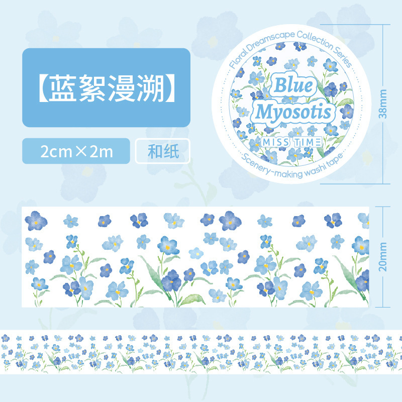 Hilo dental azul