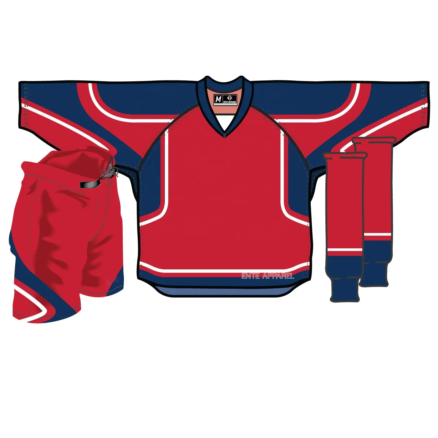 Русская футболка, хоккейная команда, хоккейная форма с сублимационной печатью, Хоккейная Футболка на заказ