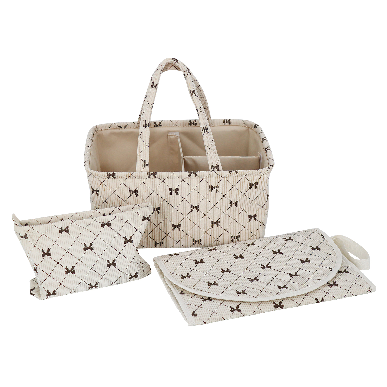conjunto de tres piezas