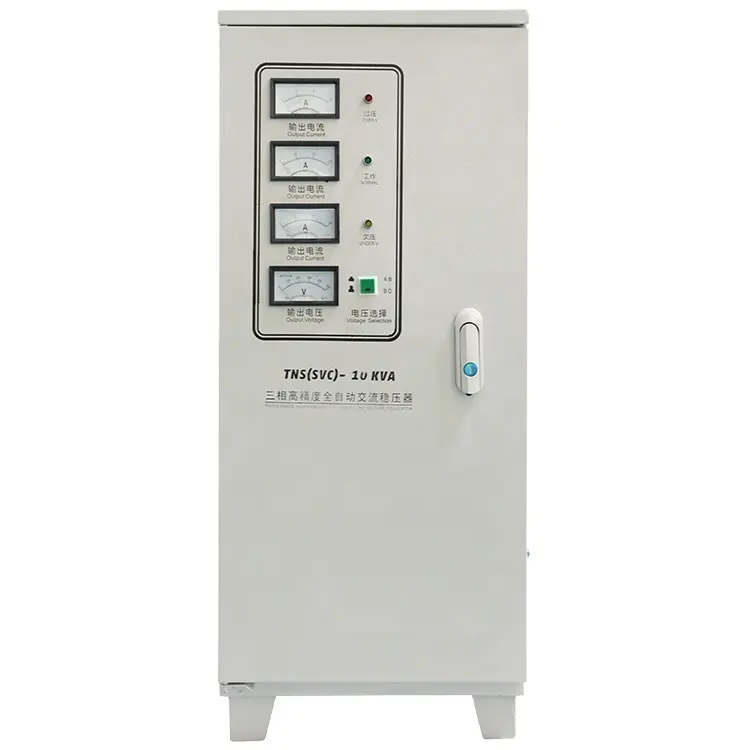 Three Phase Automatic Voltage Stabilizer For Led TV Voltage Stabilizer 10KVA