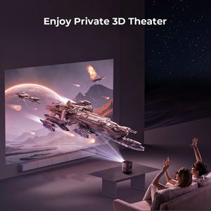 Byintek máy chiếu bỏ túi mini DLP P19 Máy chiếu Video 3D 20 năm 4k Máy chiếu Android di động wifi máy chiếu Pico cyberm - Product Image 5