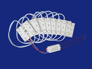 ใหม่2835 3LED ฉีดนำโมดูล12โวลต์ที่มีเลนส์กันน้ำ IP68 1.5วัตต์นำโมดูลแสงสำหรับป้ายโฆษณา - Product Image 2