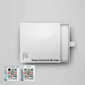 Kunden spezifische einzigartige QR-Code-PET-Aufkleber etiketten manipulieren offen sichtliche Sicherheit zum Schutz der Marken sicherheit - Product Image 3