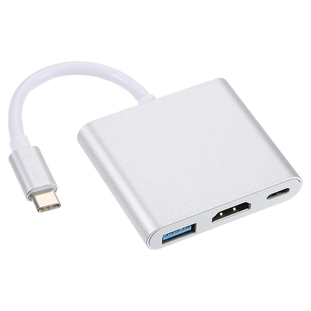 3 in 1 Type-c+HDTV+USB 3.0