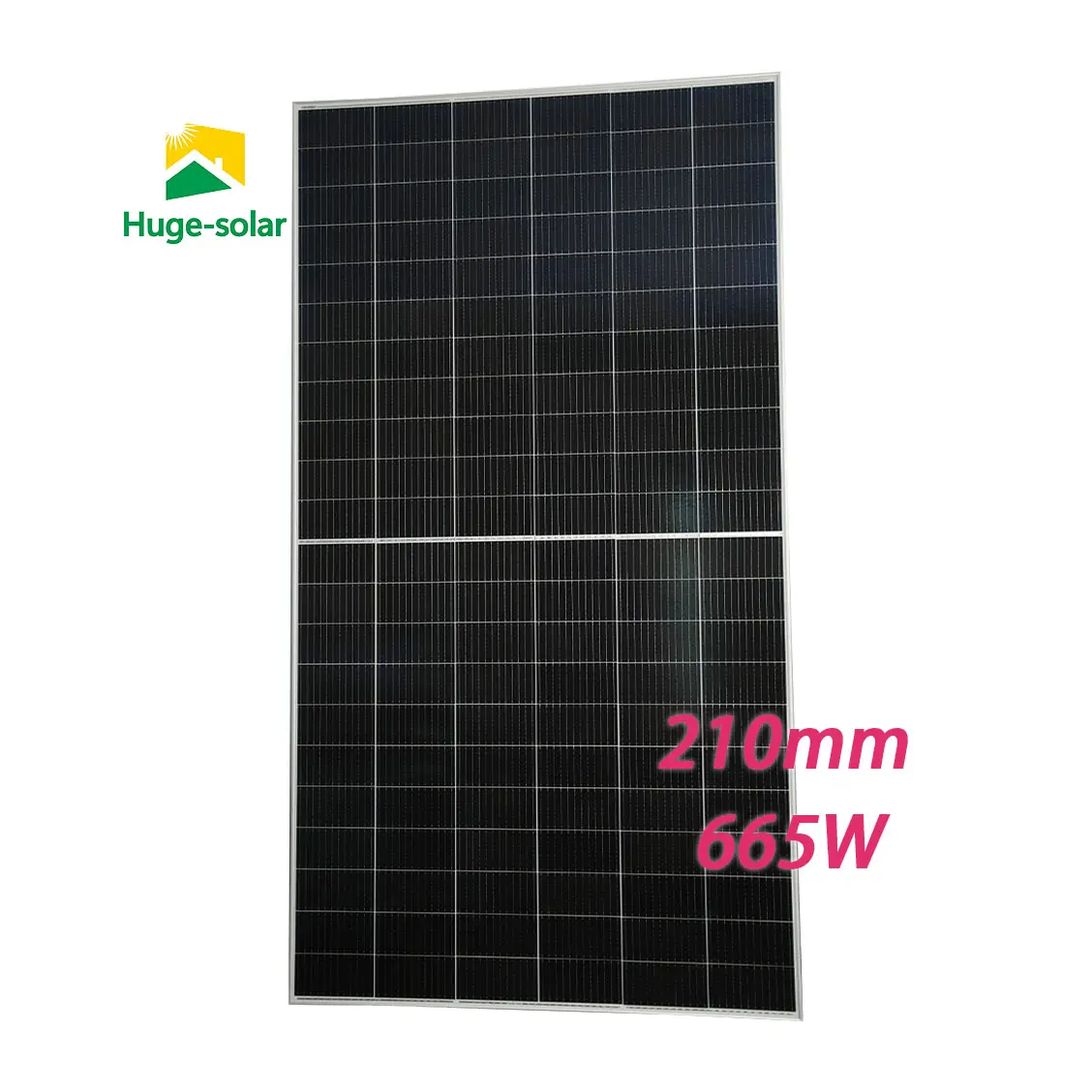 Panel Surya 580W 590 W 600 W 605W Efisiensi Tinggi Panel Surya Monokristalin 590 Watt Panel Surya 600 Watt