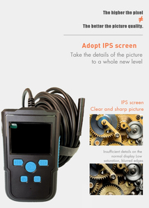 <strong>P60</strong> Handheld Borescope 2.4' Screen 8mm Lens 5m Cable Pipeline Inspection <strong>Camera</strong> Vehicle Inspection <strong>Camera</strong> Industrial Endoscope - Product Image 3