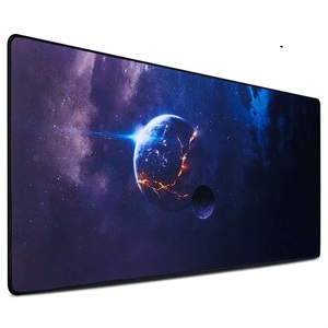 Neopreno Extra Grande Plain Đen Telefon Gói Cho Mat Mousepads Tấm Lót Chuột CuộN - Product Image 2