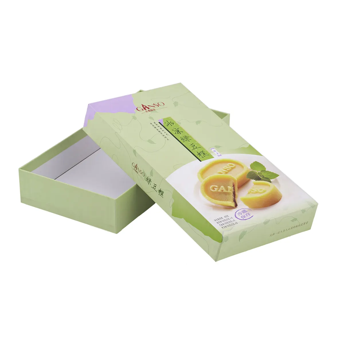 Paper Bakery Cake Boxes Single Pastry Box Packaging with Clear Display Window Donut Mini Cake Pie Slice Dessert Treat Box