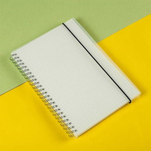 Spiral Custom Size <strong>Notebook</strong> <strong>Elastic</strong> Band <strong>Notebook</strong> <strong>with</strong> Waterproof PP <strong>Notebook</strong> Cover - Product Image 3