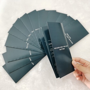 新设计小册子封面透明营销展示发光菜单小册子