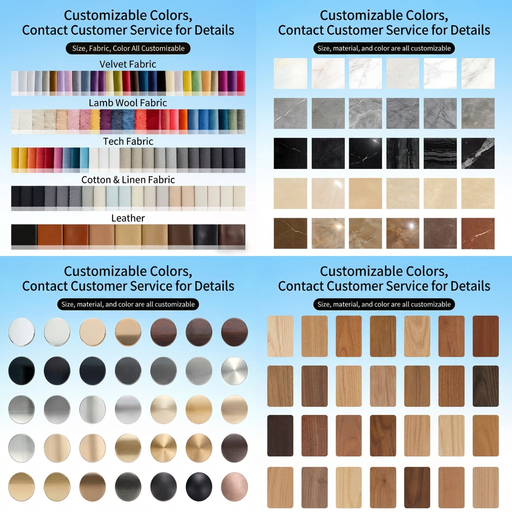 Custom materials/colors
