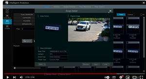 4MP HD License Plate Recognition Bullet Network IP <strong>Camera</strong> ANPR Parking Control Automatic Vehicle LPR System VCA NDAA Compliance - Product Image 5