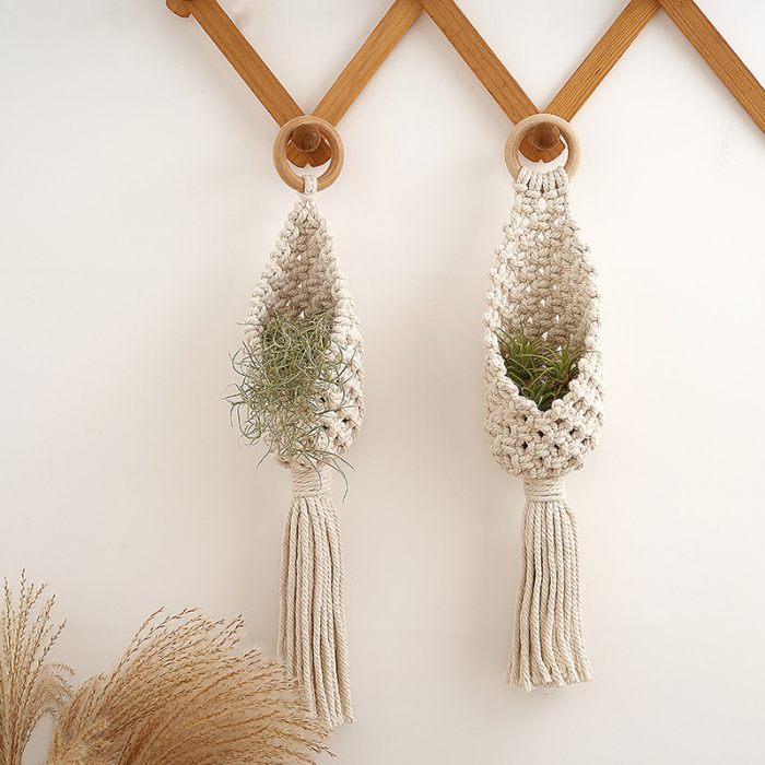 Tapisserie suspendue plante