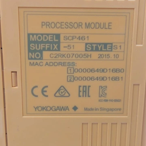 Оригинальный новый модуль Yokogawa, запасные части, модуль процессора SCP461