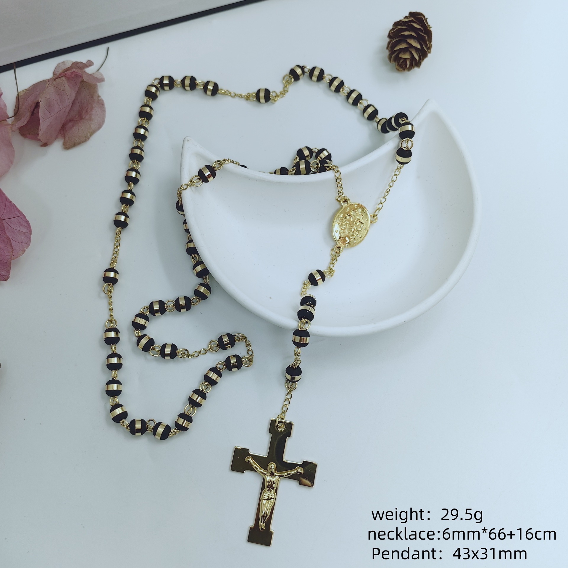 Gold-6mm-black