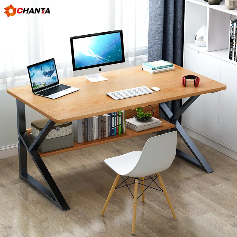 थोक उच्च गुणवत्ता आधुनिक डिजाइन चौकोर आकार कार्यालय डेस्क खड़े कंप्यूटर टेबल के लिए वाणिज्यिक फर्नीचर
