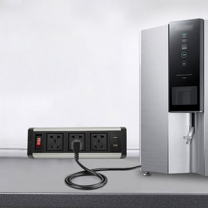 Multi Outlets Steckdose Netz stecker Office Desktop Konferenz tisch Schreibtisch klemme 5m Kabellänge Kompatibel UK US EU AU IT - Product Image 2
