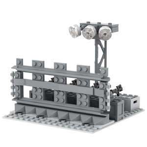MOC5074 MOC WW2 juegos de bloques de construcción Death Defense proyecto militar mini bloques mini accesorios de juguete bloques de construcción - Product Image 2
