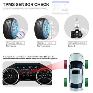 Aggiornamento gratuito Autel TS508WF TPMS Relearn Tool + MX sensore TPMS strumento diagnostico Scanner con sensore Autel (sensore TS508 + 4) - Product Image 3