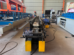 Door Channel Profiles Cold <strong>Computer</strong> Control U Guide Rail Roll Forming Machine - Product Image 4