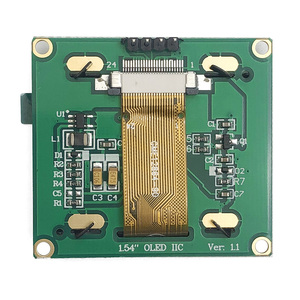 1.5 "128x128 OLED Display modulo 4 Pin I2C/SSD1327Z per Arduino, ESP32, STM32 per tecnologia indossabile