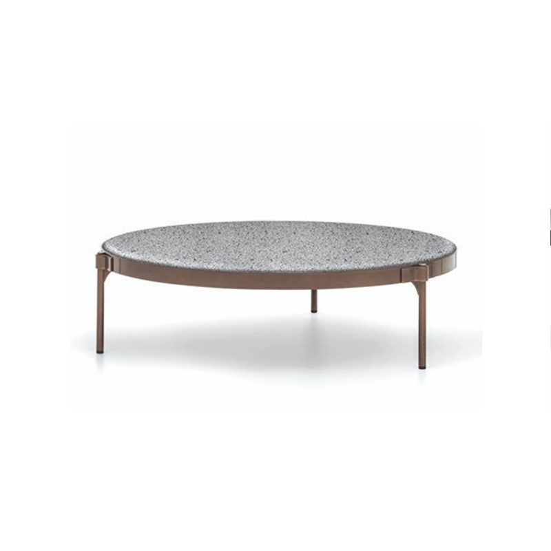 Grande table basse de 800mm de diamètre (version d'alliage d'aluminium)