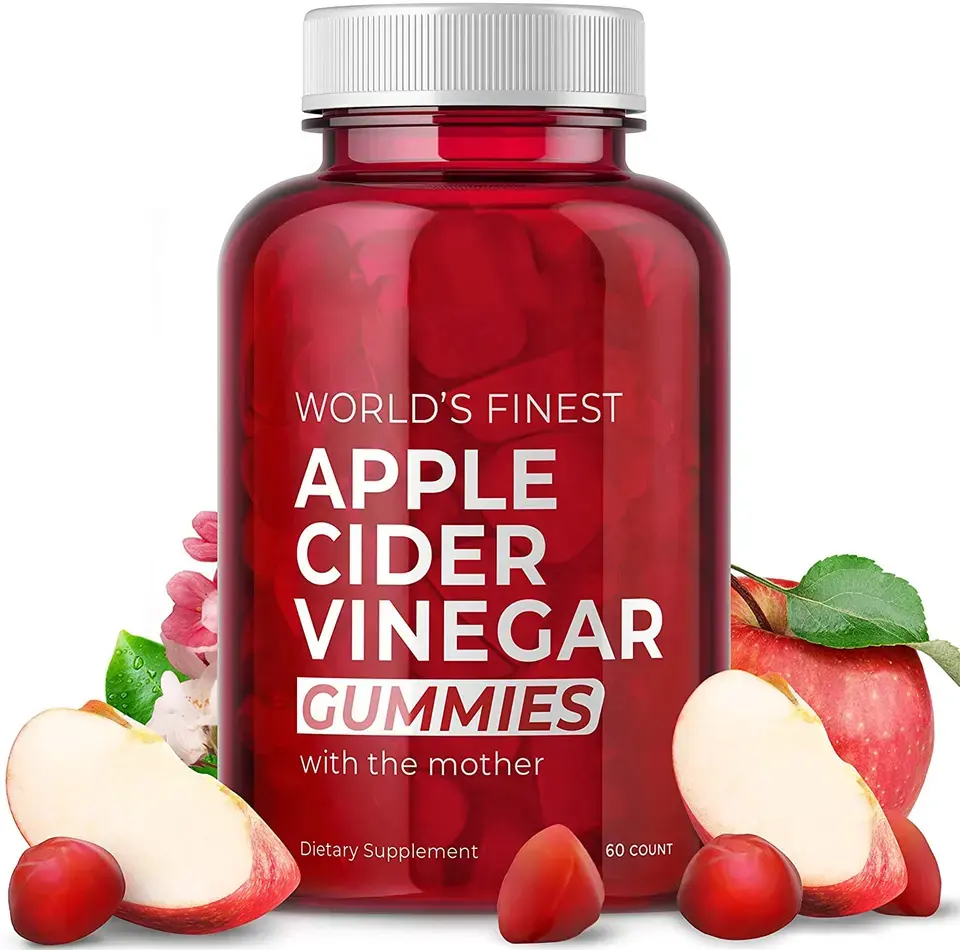 OEM ACV Ketose Gummies Apfel essig Gummy 60 Count