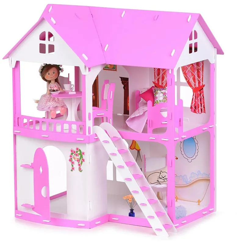 Jeu de rêve pour enfants, maison Miniature, de princesse, bricolage, offre spéciale, vente en gros