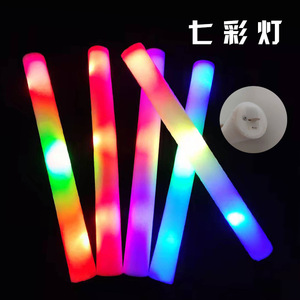 Hot bán Đảng trang trí ánh sáng dùi cui đèn Led nhấp nháy đa màu sắc biểu tượng tùy chỉnh Glow Sticks bọt dẫn gậy - Product Image 1