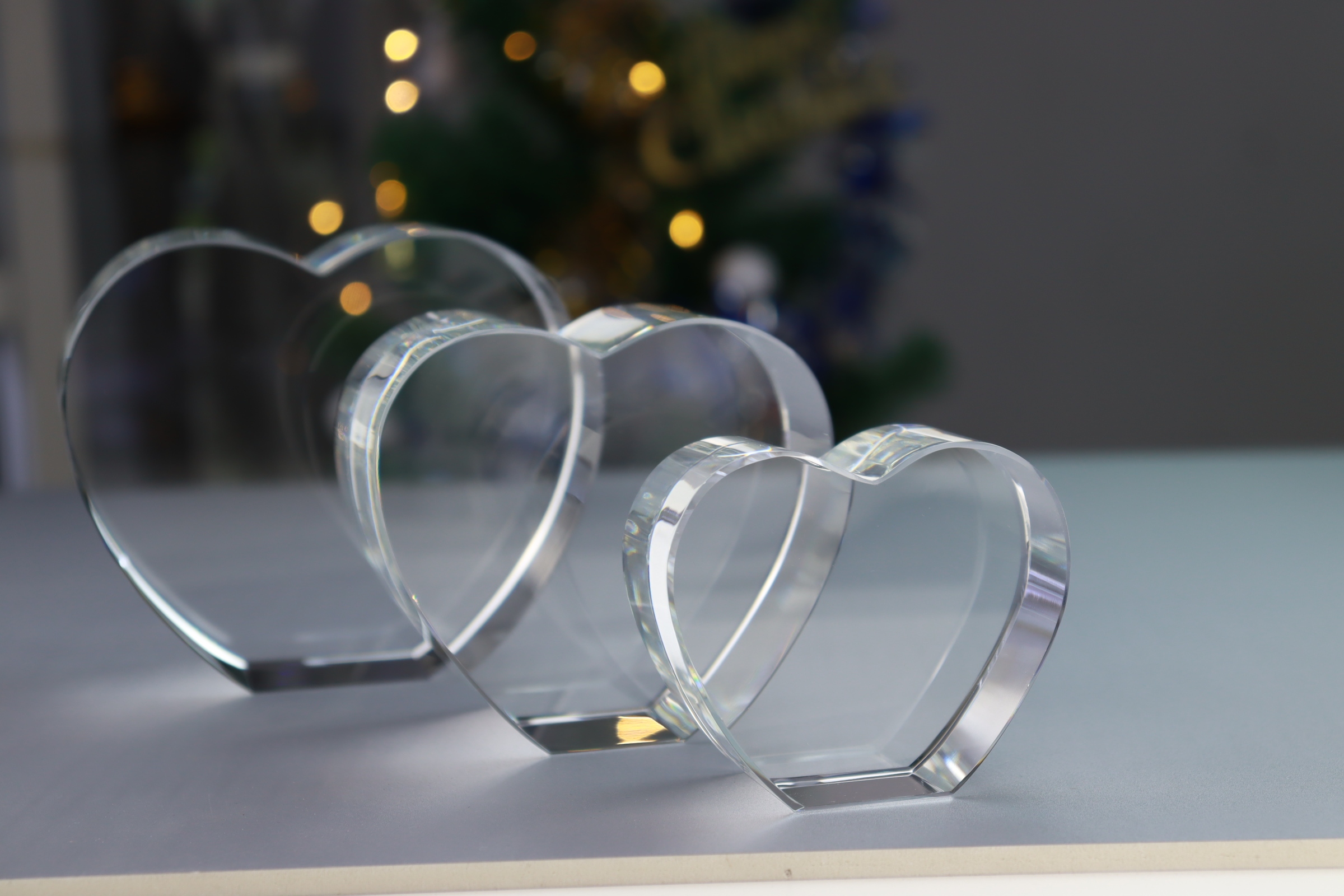 heart blank crystal