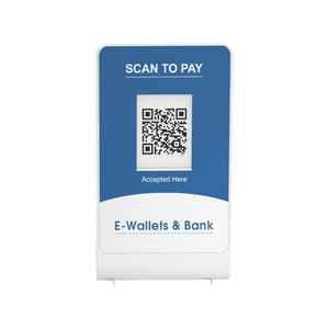 Pantalla de código QR de 2,4 pulgadas, dispositivo de soporte de código QR dinámico, desarrollo SDK