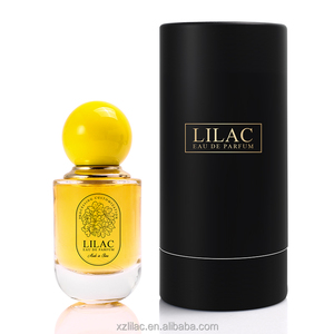 Thiết kế sang trọng hộp nước hoa chai 30ml xi lanh thủy tinh uốn nước hoa chai bóng nắp thủy tinh màu chai nước hoa với hộp - Product Image 2