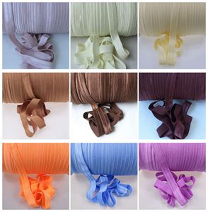 Cinta elástica plegable barata de color liso de fábrica - Product Image 6