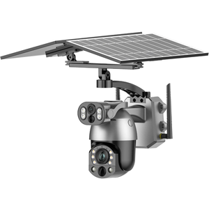 2024 i-Cam Outdoor-Sicherheit Solar-CCTV-Kamera 5MP Dual-Objektiv 50X Zoom 4G Sim-Karte Bewegungs erkennung Nachtsicht Neues Netzwerk - Product Image 6