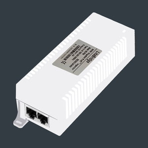 Support IEEE802.3BT Standard Power Supply Protocol 2 Ports Gigabit RJ45, 1GE PoE <strong>Output</strong> + 1GE <strong>Data</strong> <strong>Input</strong> 90W PoE Injector AC 48V - Product Image 2
