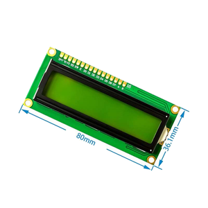 16x2 Zeichen LCD-Anzeige modul 5V Grün/Gelber Bildschirm 1602 Produkt kategorie - Product Image 1